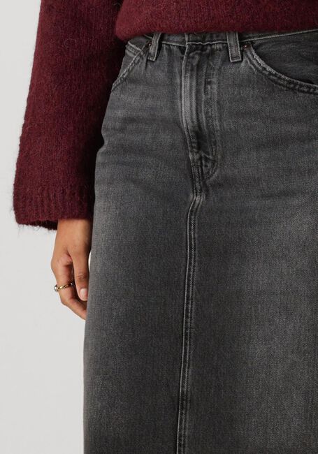 LEVI'S Jupe midi HR BACK SLIT SKIRT WANDERING SPIRIT CLE Gris foncé - large