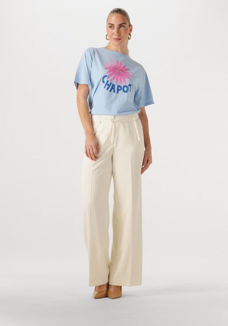 Lichtblauwe FABIENNE CHAPOT T-shirt FAY T-SHIRT - large