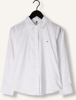 Witte TOMMY HILFIGER  ESS POPLIN REGULAR SHIRT Witte TOMMY HILFIGER  ESS POPLIN REGULAR SHIRT - medium