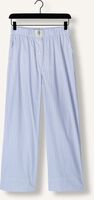 SECOND FEMALE Pantalon large TENBY TROUSERS Bleu clair SECOND FEMALE Pantalon large TENBY TROUSERS Bleu clair - medium
