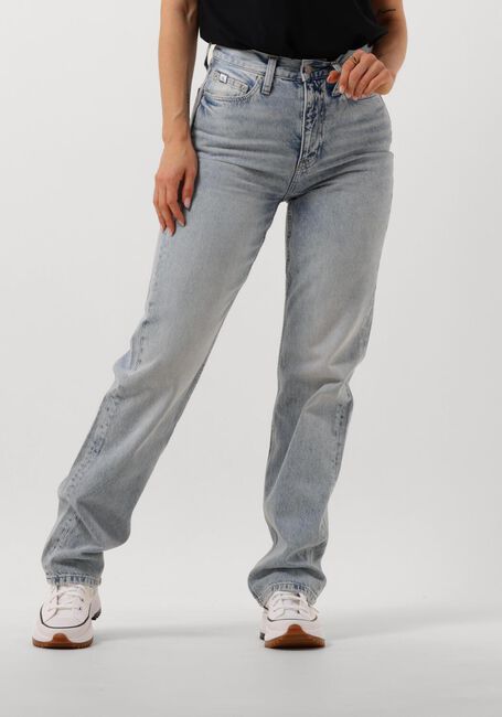 CALVIN KLEIN Straight leg jeans HIGH RISE STRAIGHT Bleu clair - large