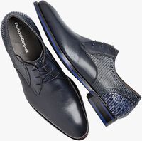 FLORIS VAN BOMMEL SFM-30361 Chaussures à lacets en bleu - medium