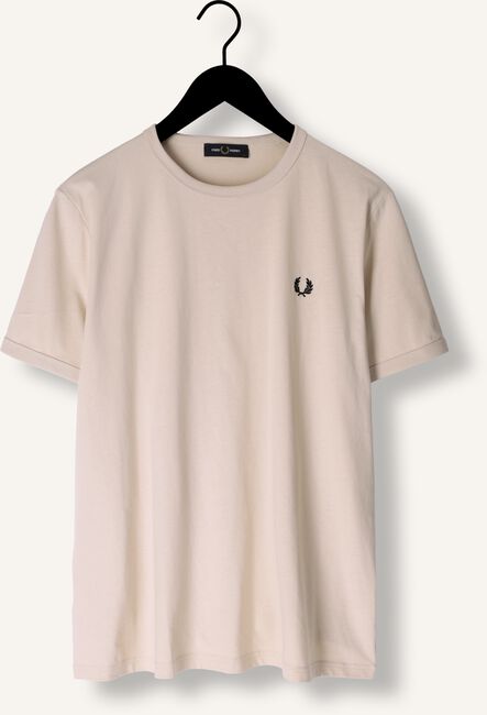 Gebroken wit FRED PERRY T-shirt RINGER T-SHIRT Gebroken wit FRED PERRY T-shirt RINGER T-SHIRT - large