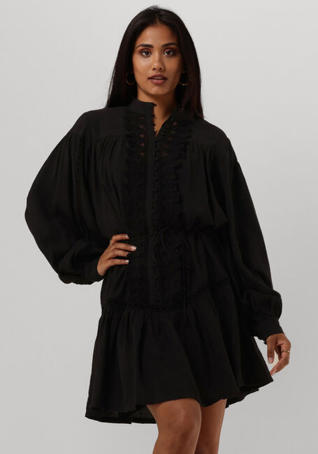BRUUNS BAZAAR Mini robe ROSEBAY KARLA DRESS en noir - large