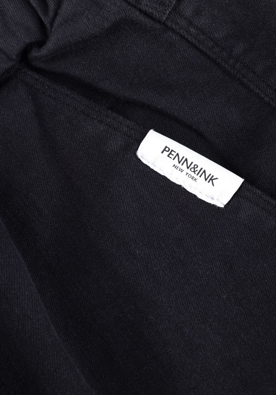 Zwarte PENN & INK Cargobroeken S22W465LAB - large