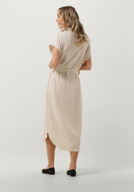 Zand OBJECT Midi jurk OBJSANNE ADIL SHIRT DRESS - large