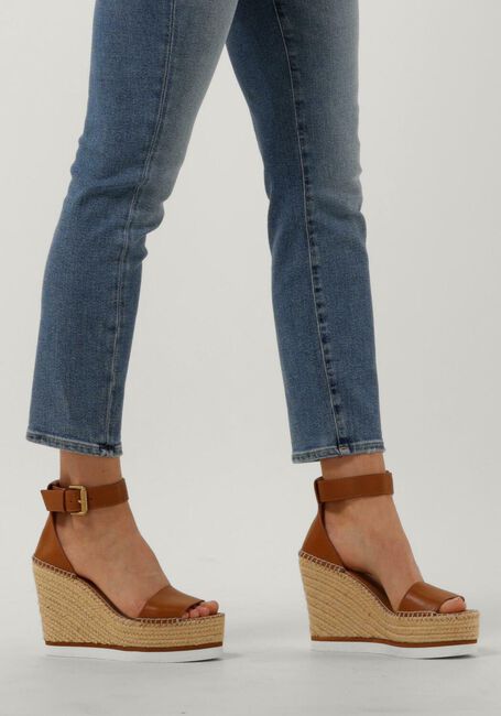 Cognac SEE BY CHLOÉ Sandalen GLYN HIGH Cognac SEE BY CHLOÉ Sandalen GLYN HIGH - large