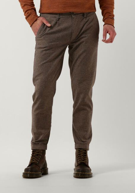 CAST IRON Chino CHINO WOOL STRUCTURE en taupe - large