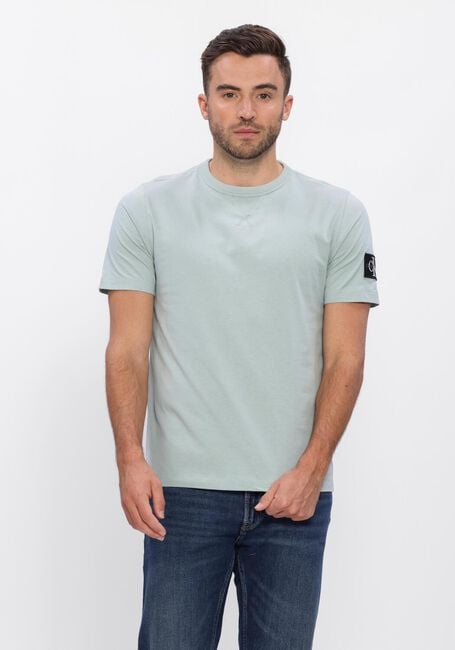 CALVIN KLEIN T-shirt BADGE REGULAR TEE Menthe - large
