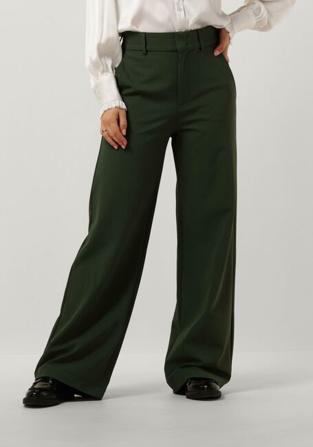 VANILIA Pantalon TAILORED TWILL Vert foncé - large