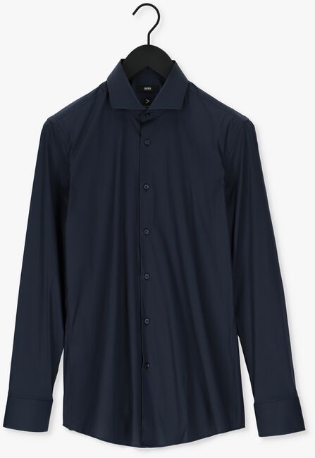 Donkerblauwe BOSS Klassiek overhemd P-HANK-SPREAD-214 10151300 01 - large