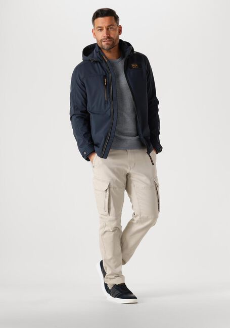 PME LEGEND Pull R-NECK COTTON MODAL en bleu - large