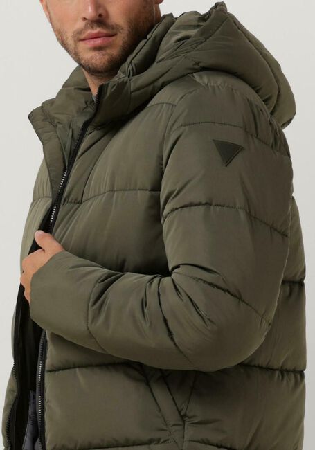 Olijf PUREWHITE Gewatteerde jas PUFFER COAT WITH DETACHABLE HOOD - large