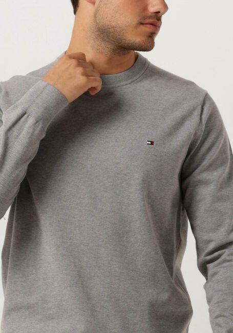 TOMMY HILFIGER Pull 1985 CREW NECK SWEATER en gris - large
