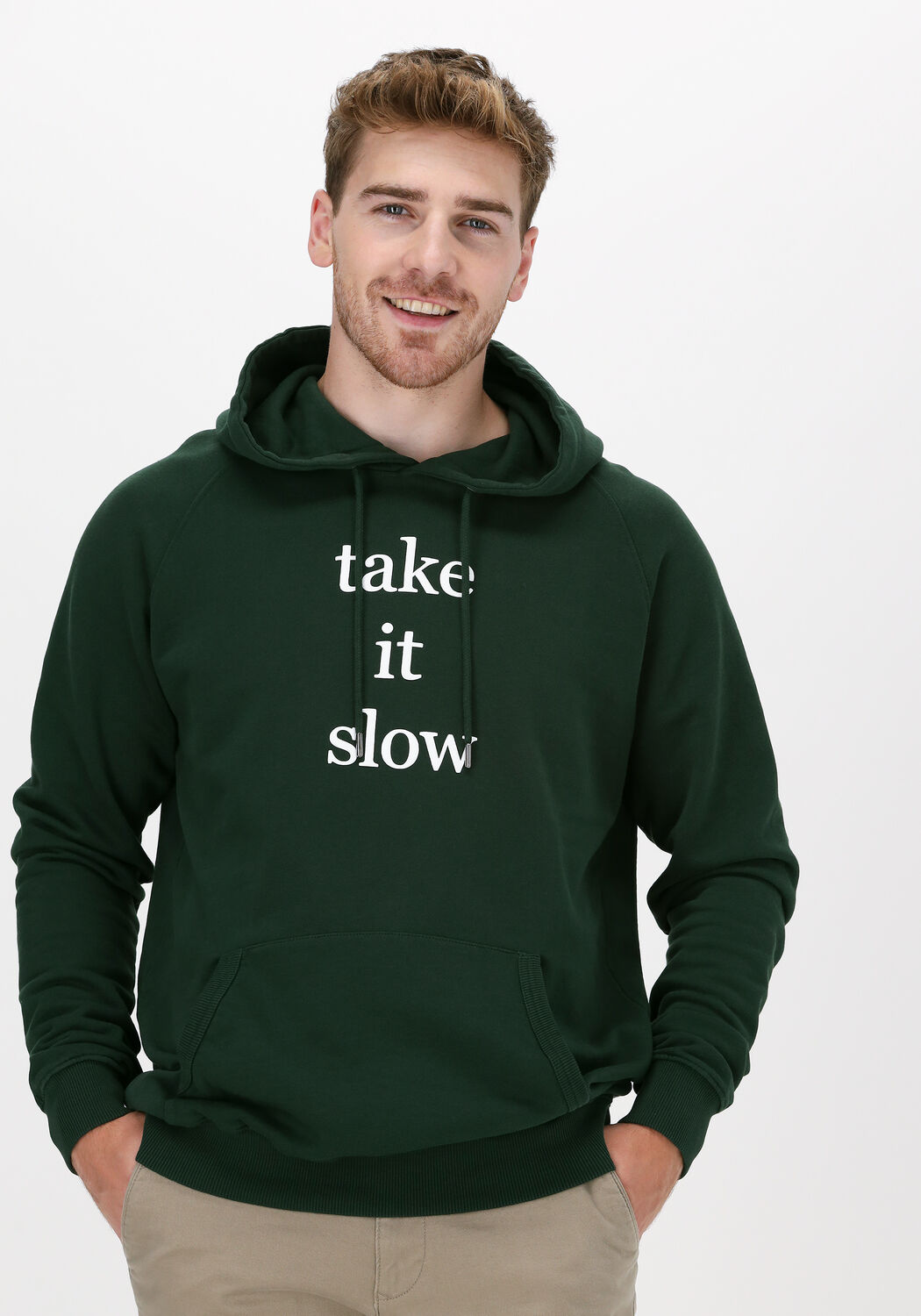 Hoodie vert cheap foncé
