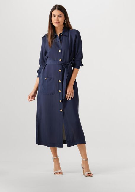 ACCESS Robe midi 53-3328-667 Bleu foncé - large