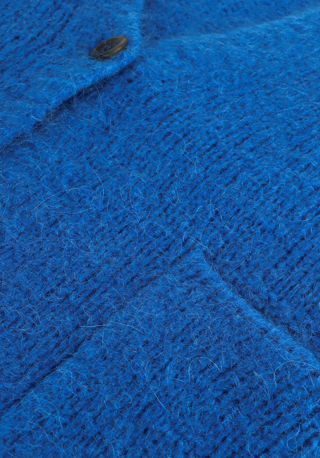 Blauwe BY-BAR Vest MOON CARDIGAN - large