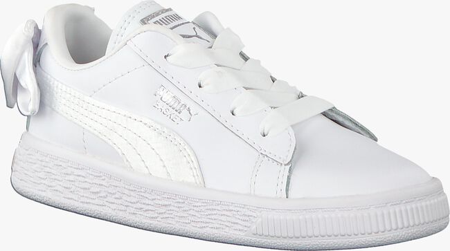 Witte PUMA Sneakers BASKET BOW AC INF - large