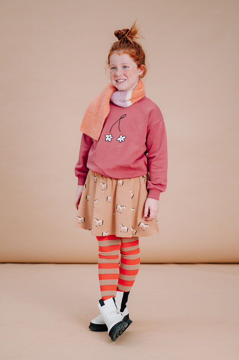 Rode Sproet & Sprout Beenmode TIGHTS BLOCK STRIPE - large