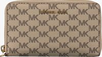 MICHAEL KORS Porte-monnaie LG FLAT MF PHONE CASE en beige - medium