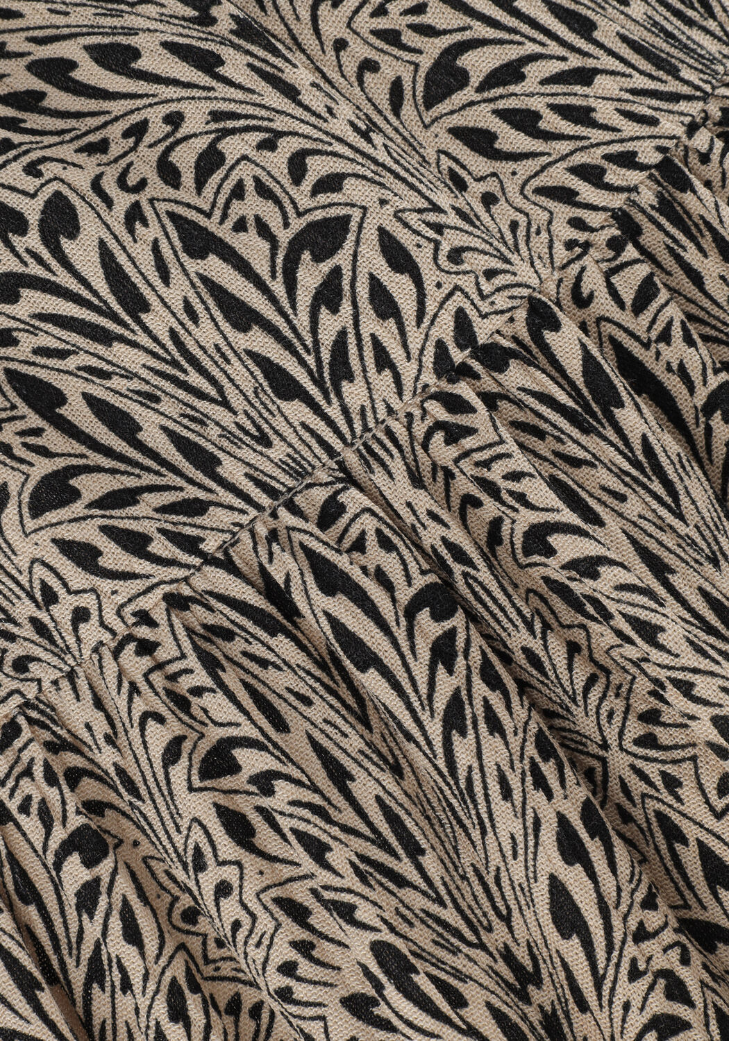 BY-BAR Robe midi NOMI PEACOCK DRESS Kaki - large