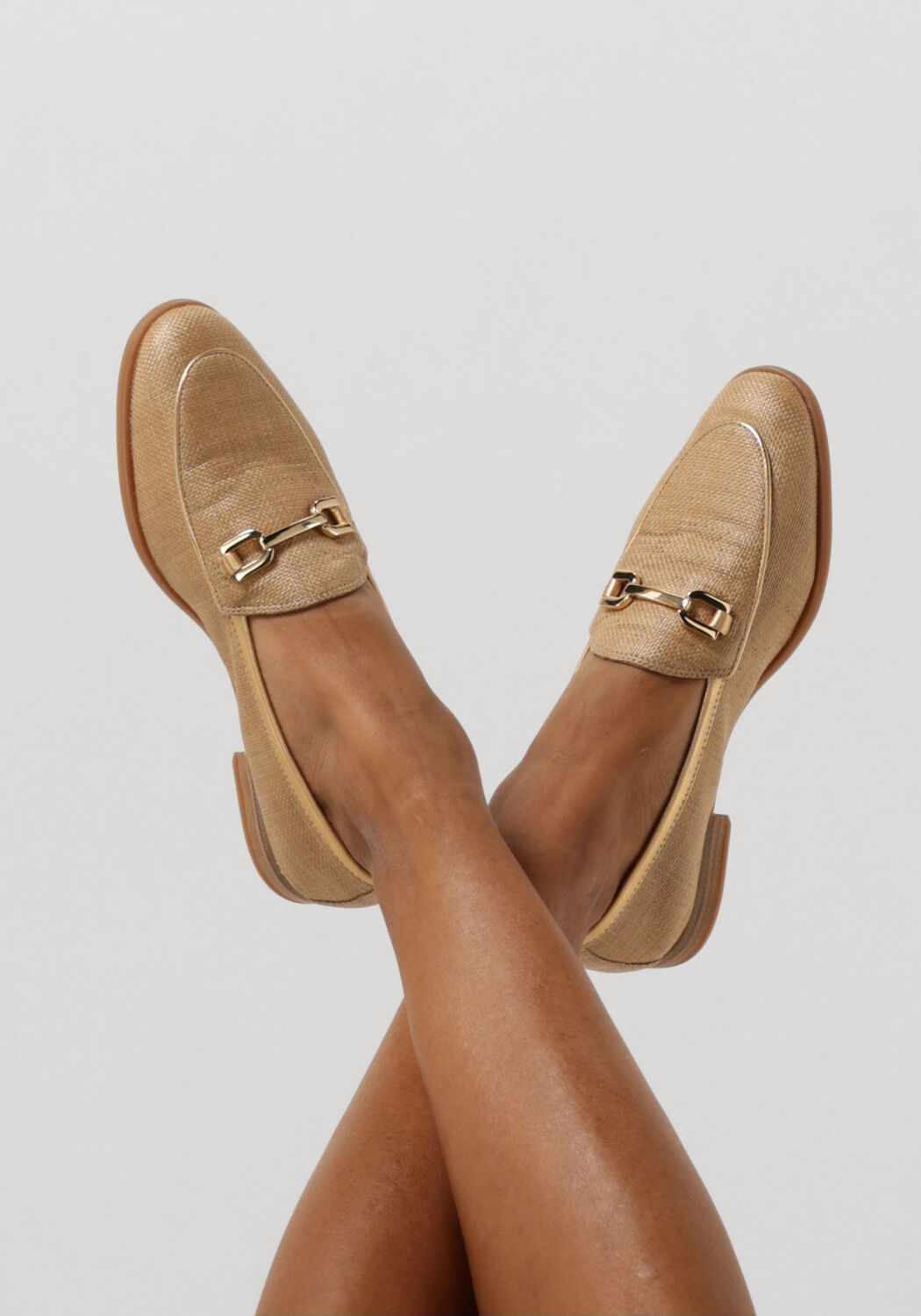 UNISA DALCY Loafers en beige - large