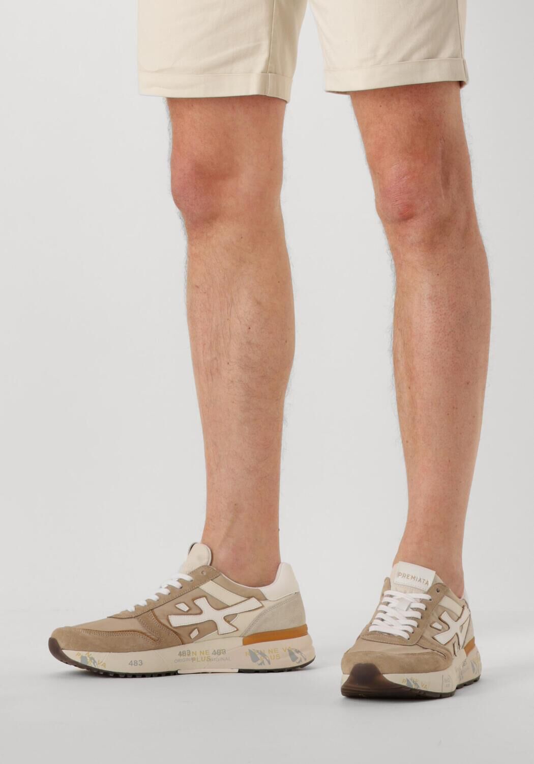 Taupe PREMIATA Sneakers MICK - large