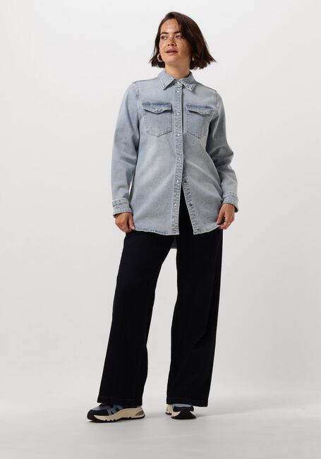 Lichtblauwe MY ESSENTIAL WARDROBE  DAGMARMW 168 SHIRT - large