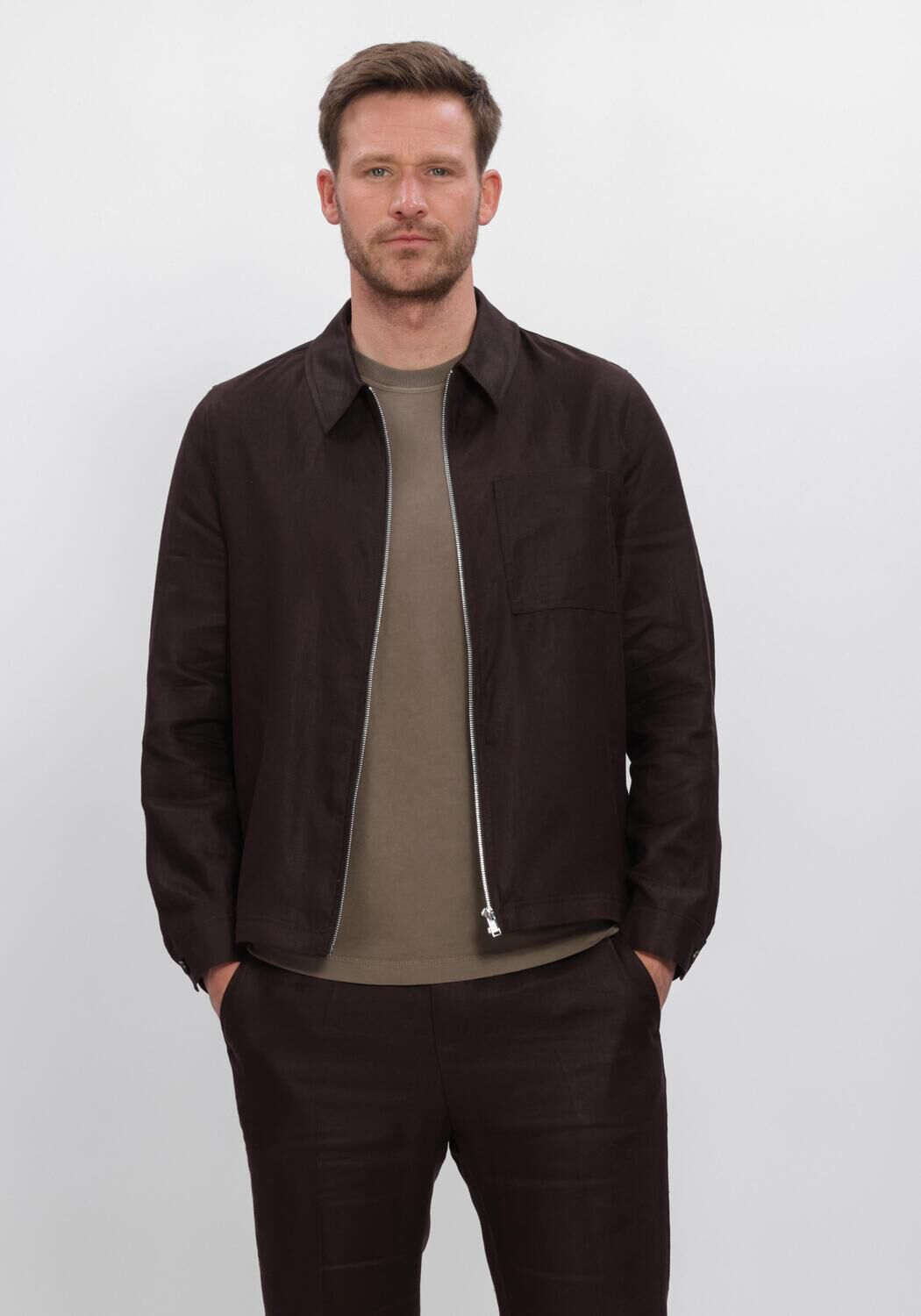 DRYKORN JERSON 126115 Surchemises en marron - large