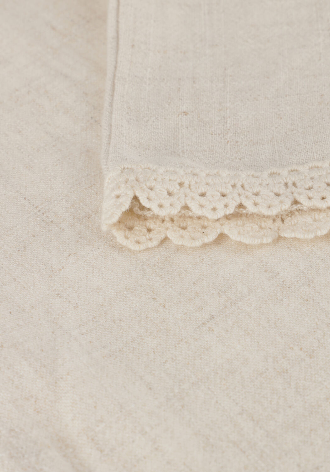 Ecru LIL' ATELIER Pantalon NMFFRIGG CROPPED PANT LIL - large