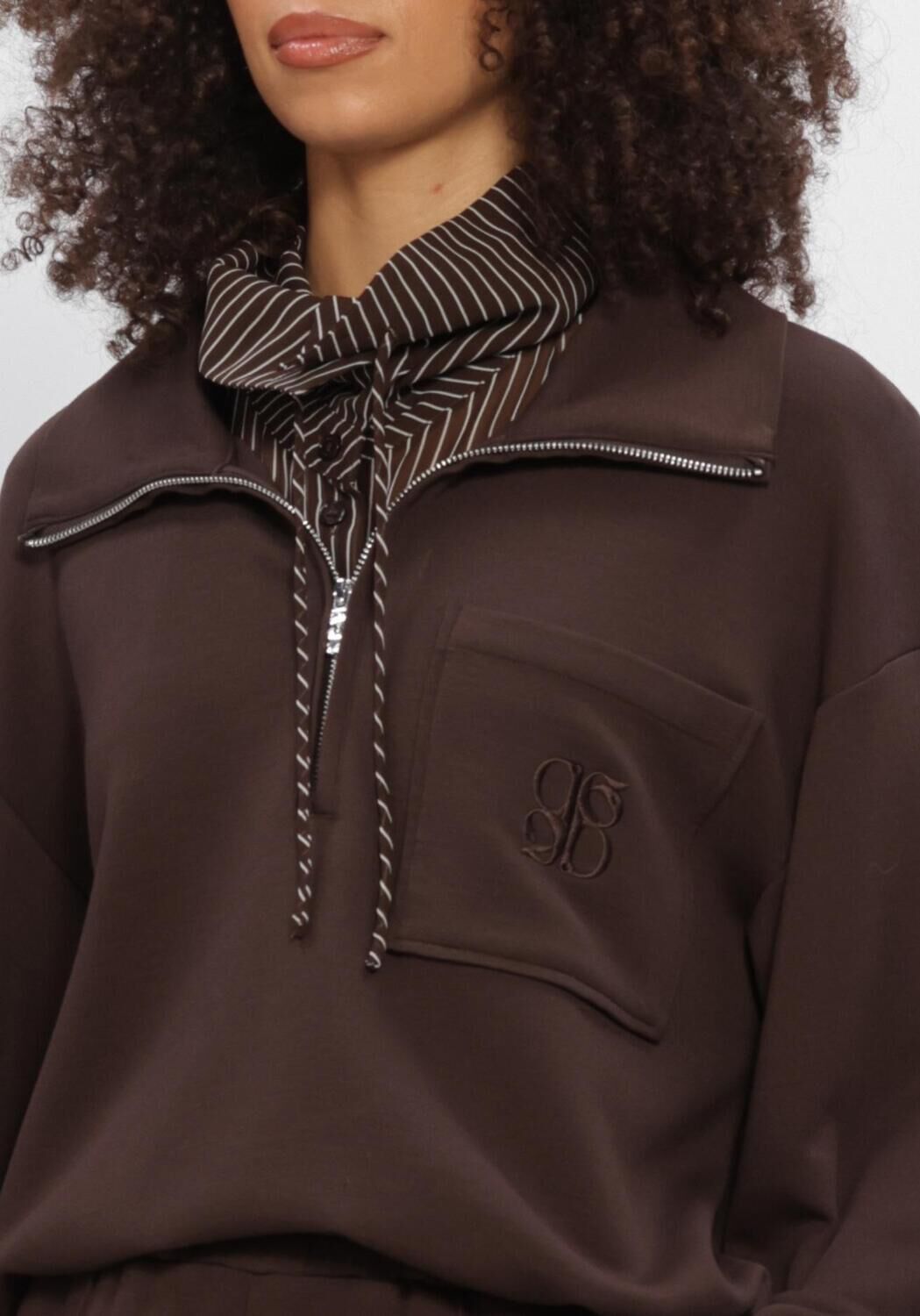 Bruine DANTE6 Sweater REPUBLIC ZIP SWEATER - large