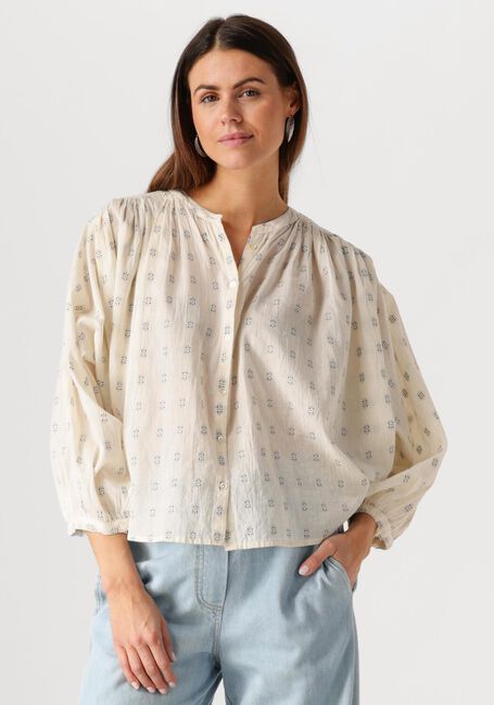 Lichtblauwe BY-BAR  BECKY DALI BLOUSE - large