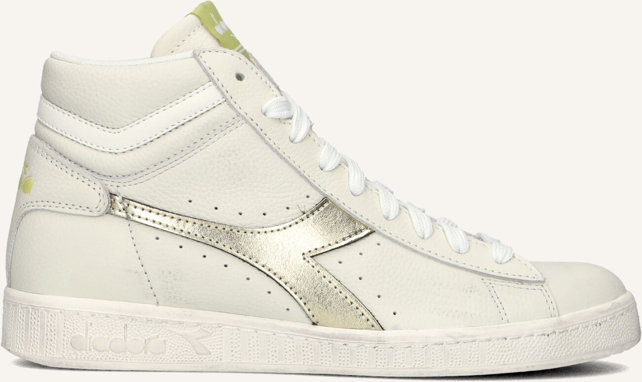 Witte DIADORA Sneakers GAME L HIGH WAXED METAL WN Omoda