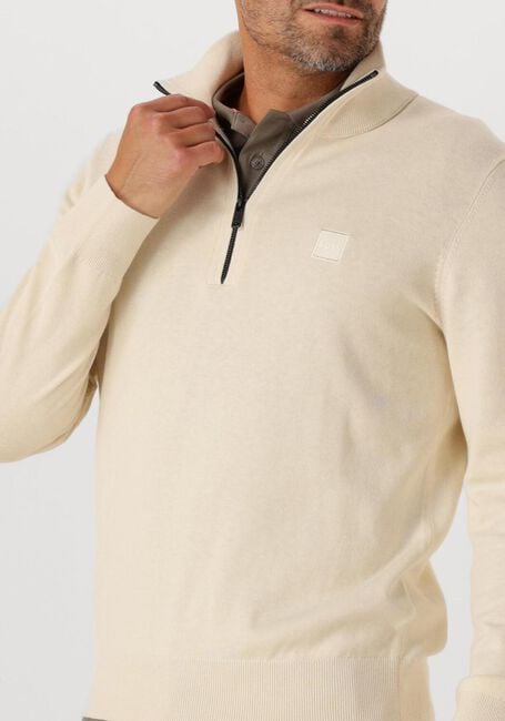 Ecru BOSS ORANGE Trui KANOBIX_S - large