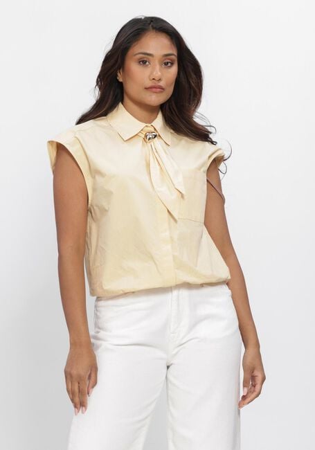 Creme DANTE6  ALCON SCARF DETAILED SHIRT - large