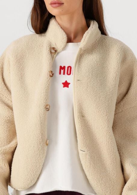 PENN & INK Manteau Teddy JACKET W25C281 en beige - large