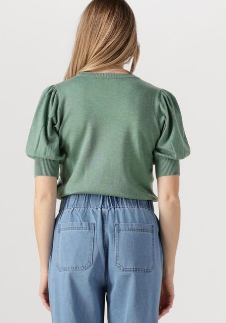 Groene MINUS Trui LIVA KNIT TEE - large