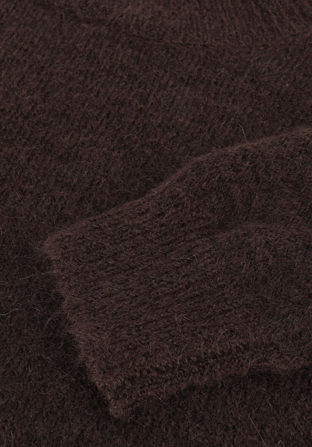 Bruine MSCH COPENHAGEN Trui FEMME MOHAIR O PULLOVER - large