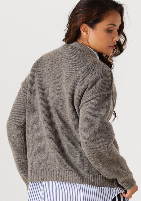 Grijze MY ESSENTIAL WARDROBE Sweater PALOMAMW KNIT PULLOVER - large