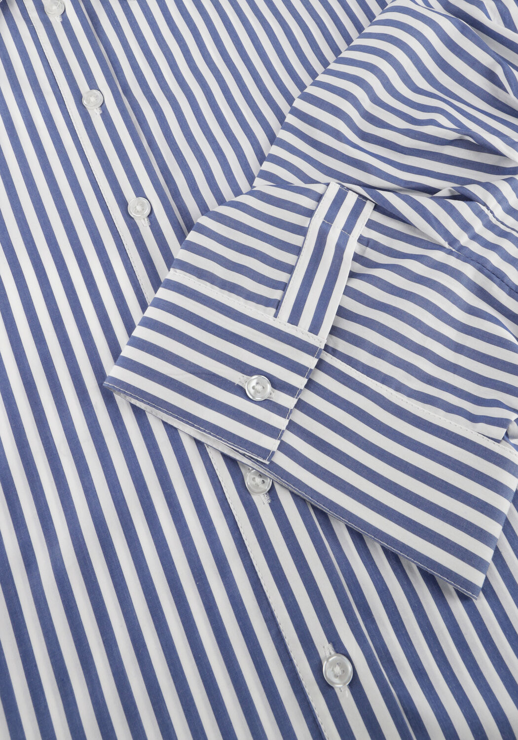 ALIX THE LABEL LADIES WOVEN FANCY STRIPED BLOUSE Blouses en bleu - large