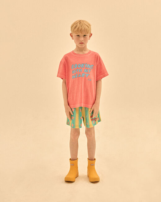 Oranje Jelly Mallow T-shirt COOKING HEART PIGMENT - large