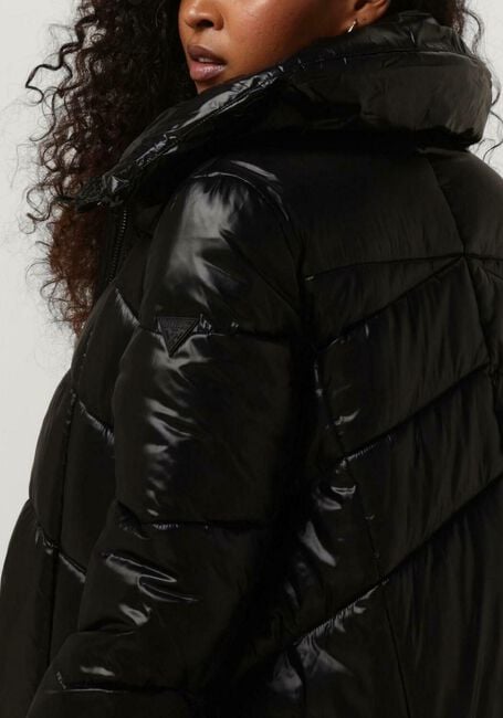 Zwarte GUESS Gewatteerde jas NEW OPHELIA JACKET - large