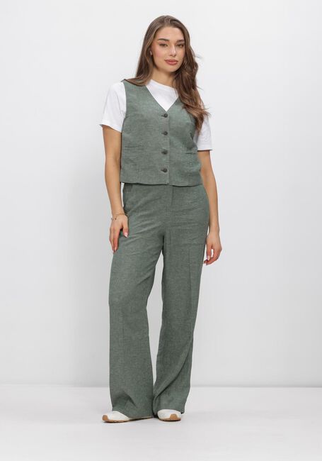 Groene MSCH COPENHAGEN Jassen MSCHVIANA GINIA V NECK WAISTCOAT - large