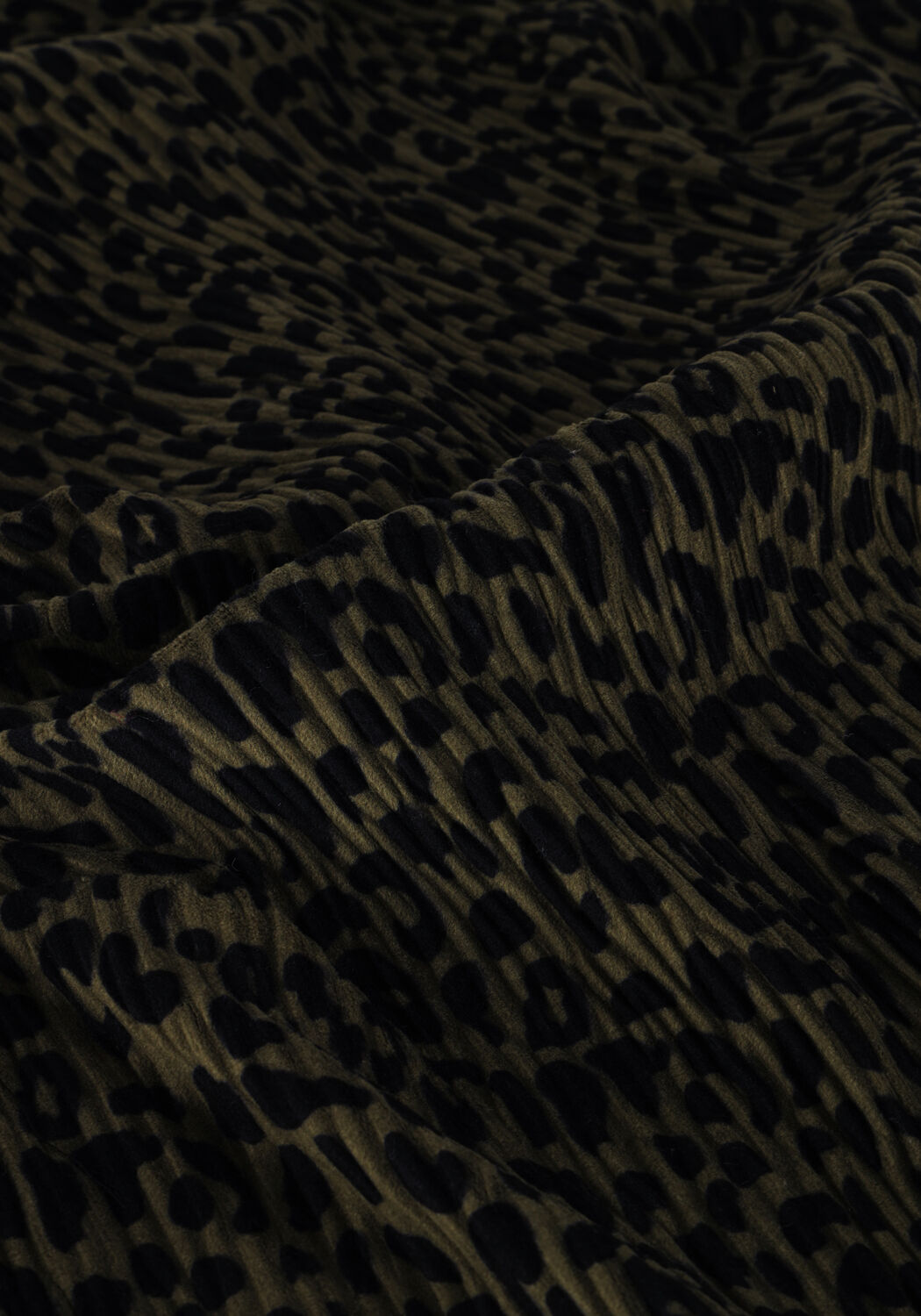 Donkergroene Y.A.S. Mini jurk YASSISMA LS DRESS - large