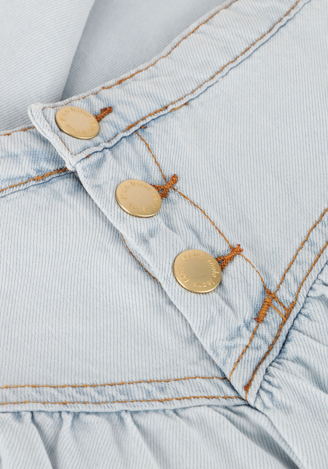 Lichtblauwe MOLO Minirok BETSY - large