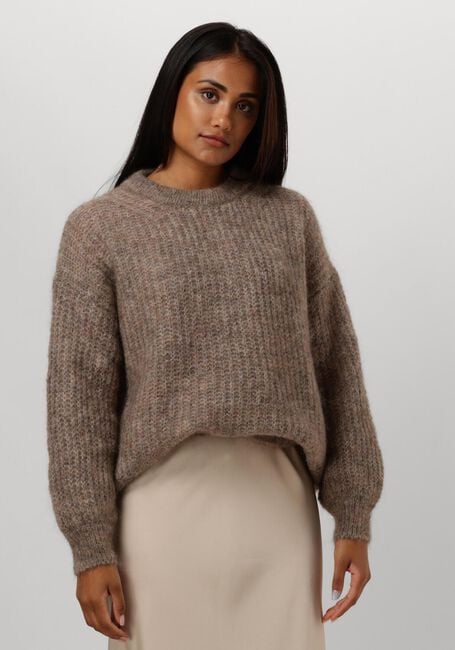 DES PETITS HAUTS Pull BURMA en taupe - large