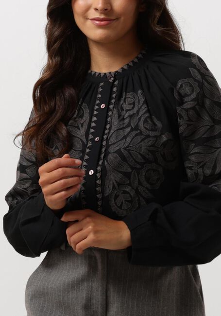 Zwarte ANTIK BATIK  EGLANTINE BLOUSE - large