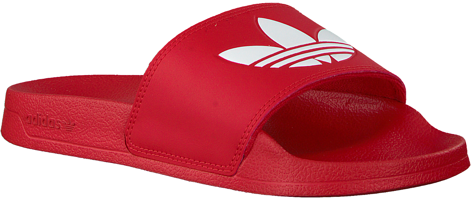 adidas sandal rouge