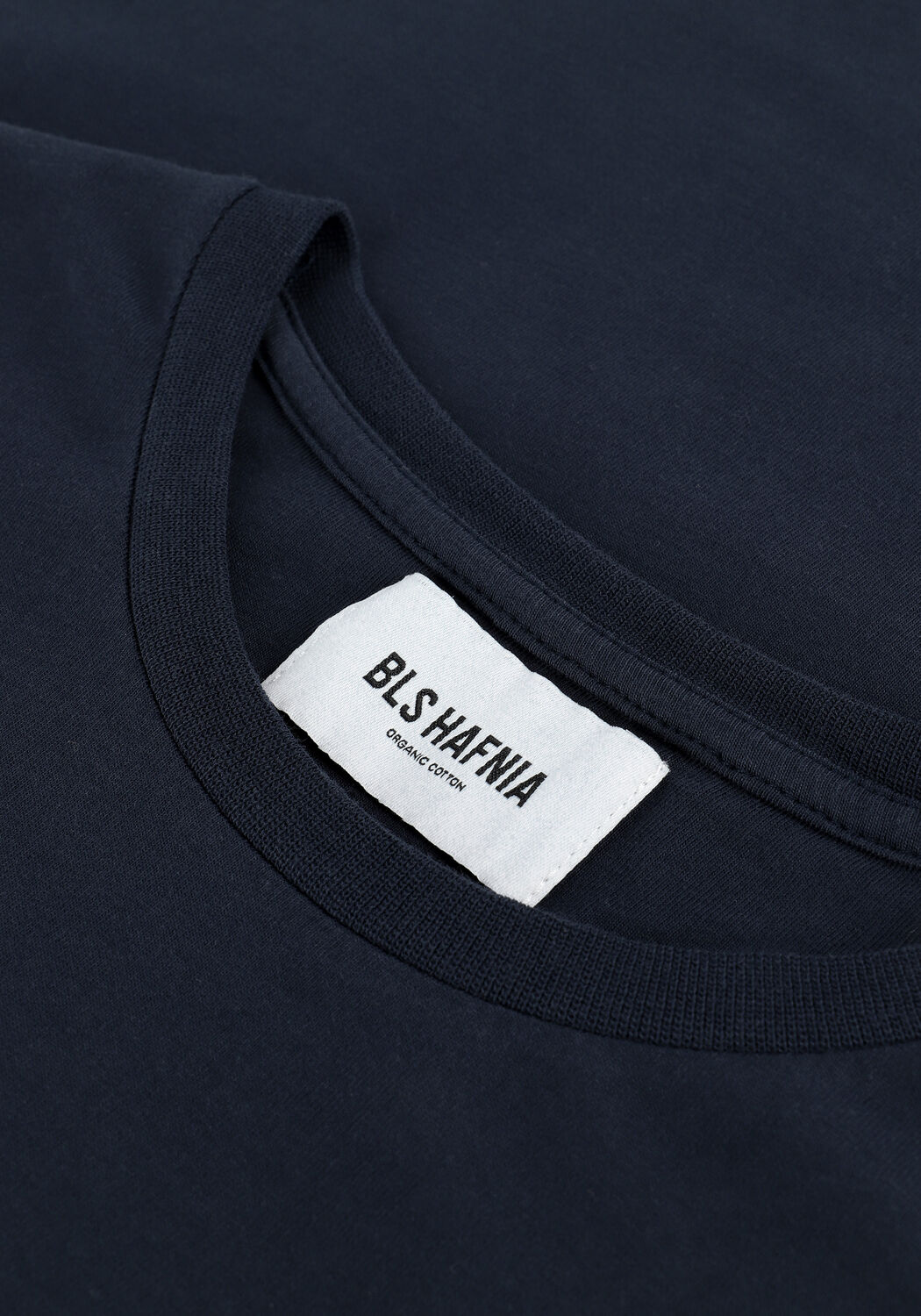 BLS HAFNIA T-shirt MINI OUTLINE LOGO T-SHIRT Bleu fonc&eacute; - large