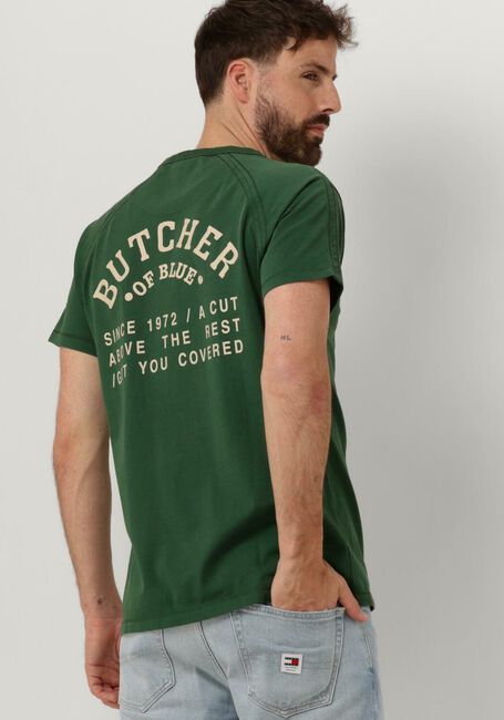 BUTCHER OF BLUE T-shirt ARMY LOCK STAMP TEE en vert - large